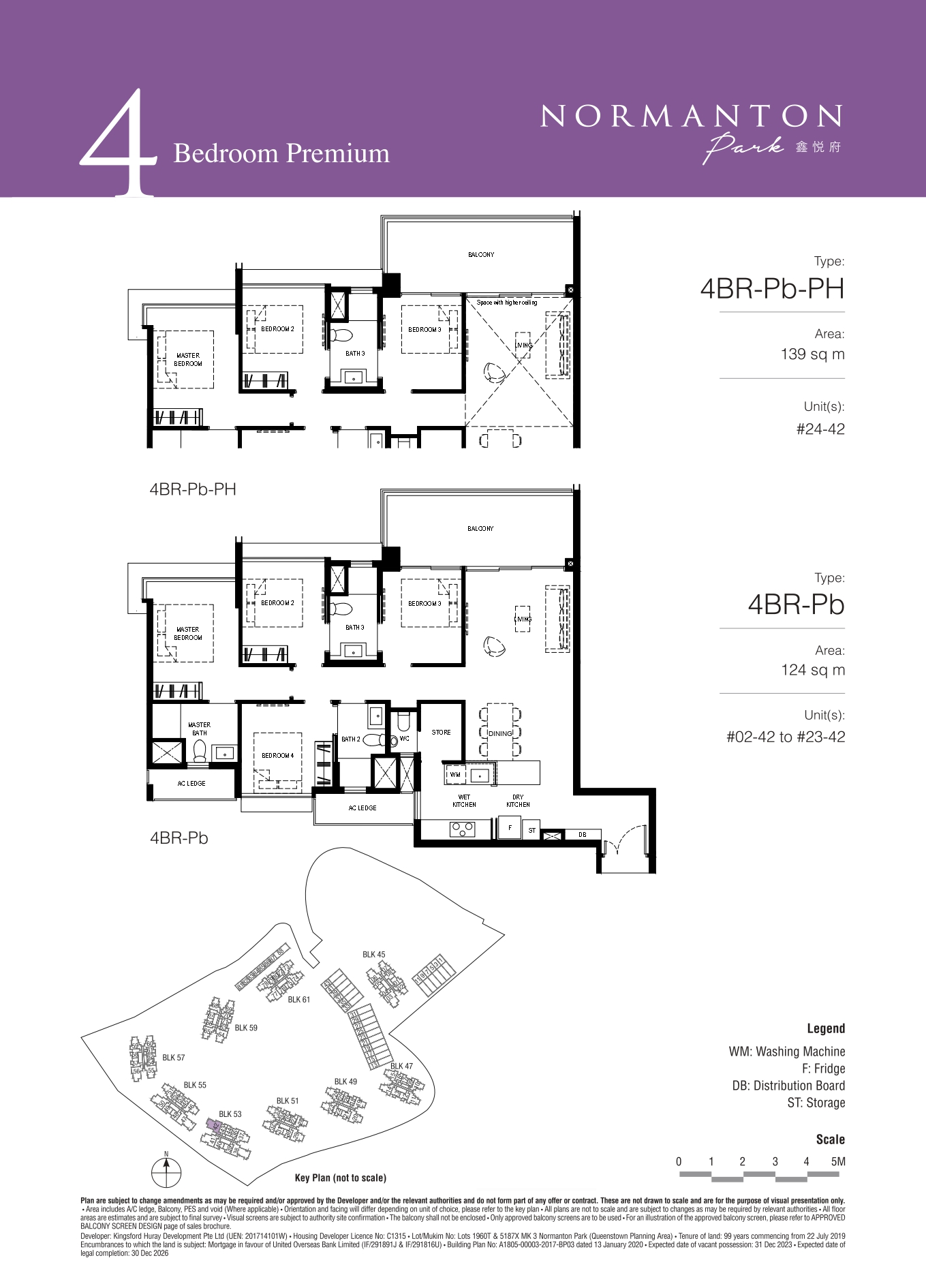 Normanton Park Floor Plan-4-bedroom-premium