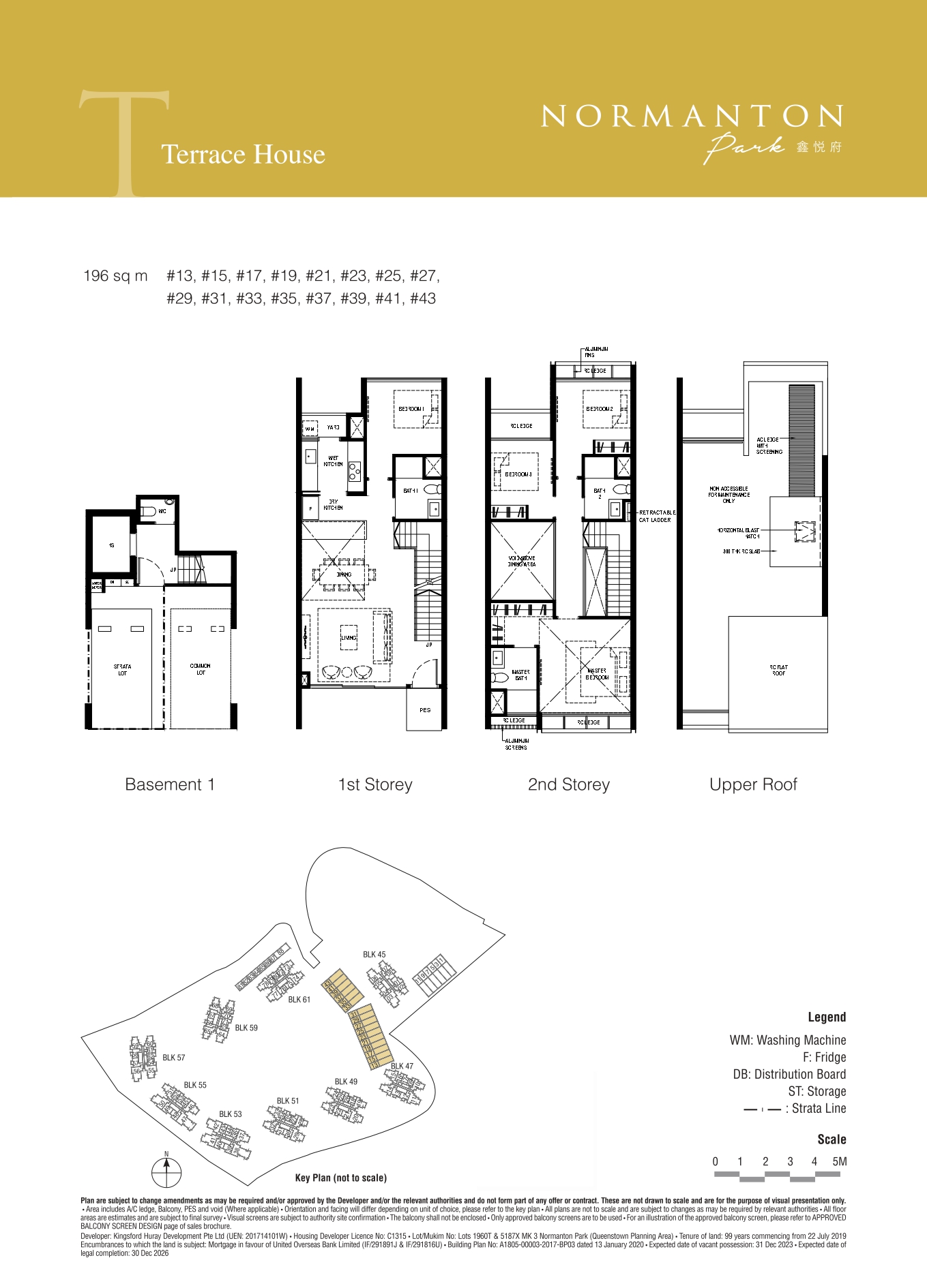 Normanton Park Floor Plan-terrace-house